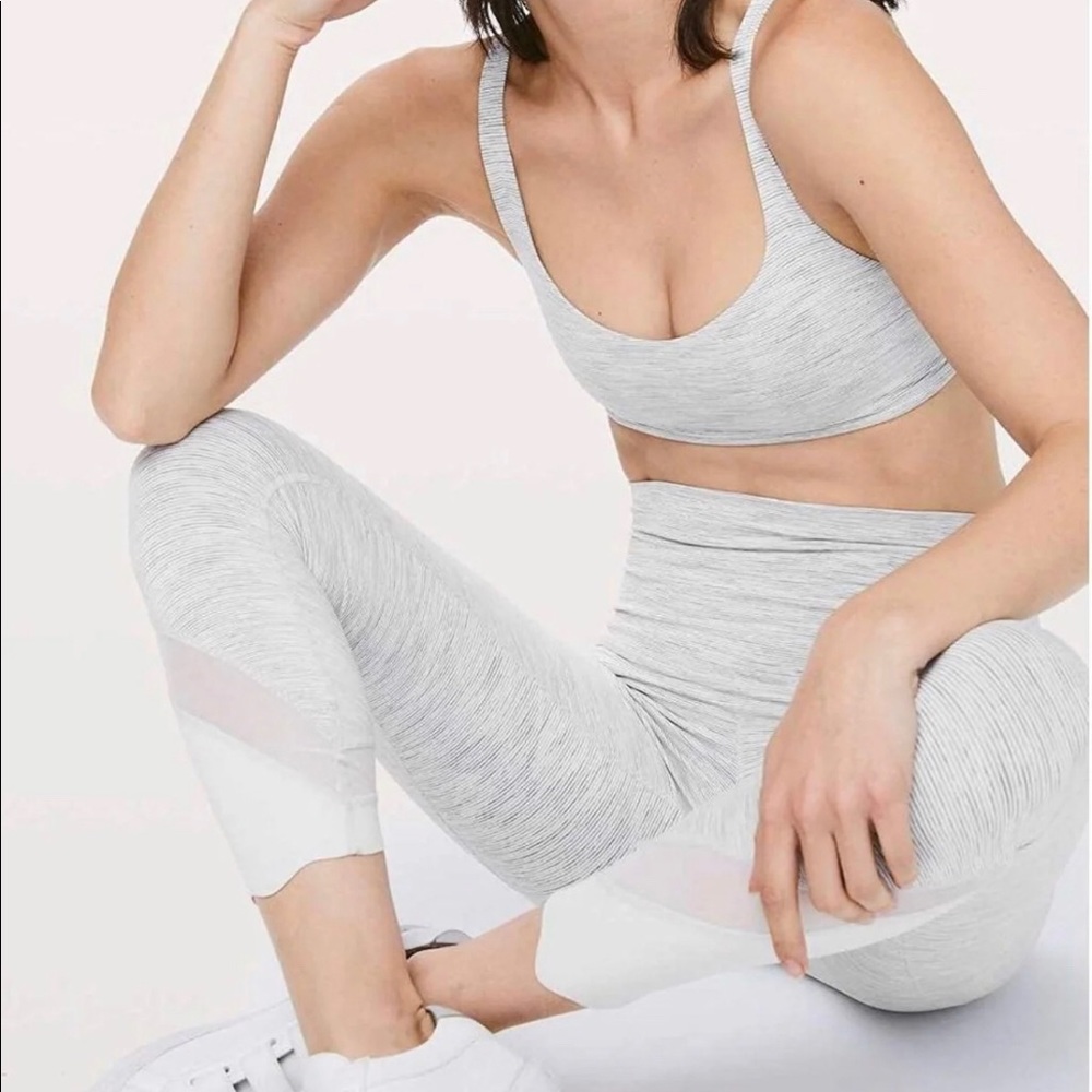 Lululemon  Wunder Under Crop HR Scallop